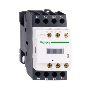 LC1D128GD - TeSys Deca contactor - 4P(2 NO + 2 NC) - AC-1 - <= 440 V 25 A - 125 V DC coil