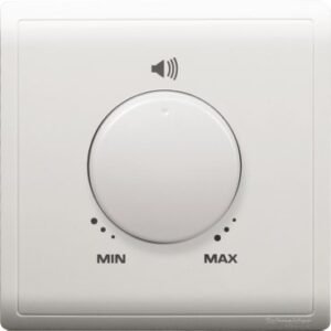 E8231VC_5_WE-5W Volume control, 8 ohm, White
