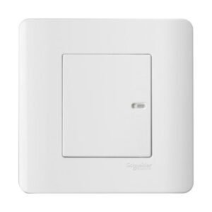 E8431_2_WE - 16AX/20A 1Gang 2way full-flat switch White