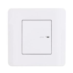 SCHNEIDER E8431D20/2_WE-ZENcelo - 20A 250V - 1 gang 2 way double pole full-flat switch