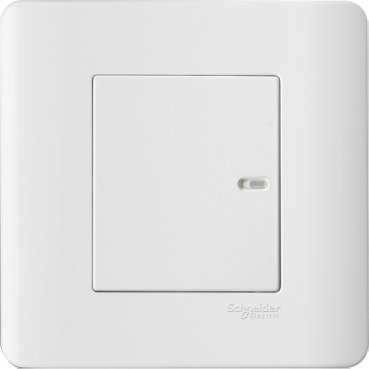 SCHNEIDER E8431PR1_WE-ZENcelo -10A Full-Flat Bell Switch-white