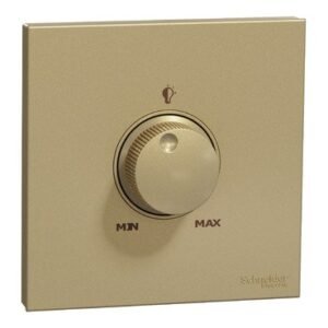 Universal dimmer with switch, AvatarOn C, Wine gold