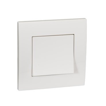 SCHNEIDER KB31BP_WE-Vivace 10A 250V 1G Bell Press Switch withoutmarking,White