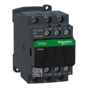 LC1D12FD - TeSys D contactor - 3P(3 NO) - AC-3 - <= 440 V 12 A - 110 V DC coil