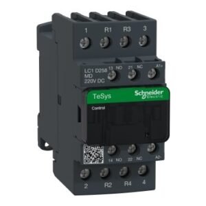 LC1D258MD - TeSys D contactor - 4P(2 NO + 2 NC) - AC-1 - <= 440 V 40 A - 220 V DC coil
