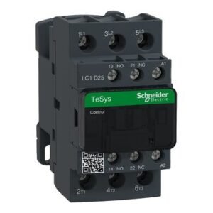 LC1D25FE7 - TeSys D contactor - 3P(3 NO) - AC-3 - <= 440 V 25 A - 115 V AC coil