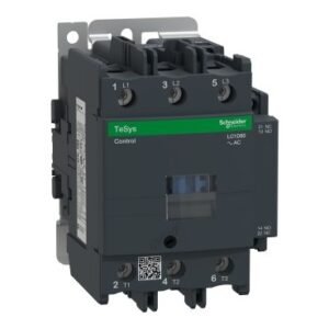 LC1D80B7 - TeSys D contactor - 3P(3 NO) - AC-3 - <= 440 V 80 A - 24 V AC 50/60 Hz coil