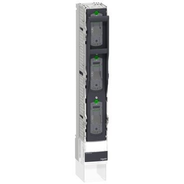 Schneider electric - fuse switch disconnector. FuPacT ISFL400. 400A. 3 poles switchable. connection to 185mm busbars. M12 screws - LV480857