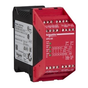 Schneider electric - module XPSAK - Emergency stop - 110 V AC - XPSAK361144