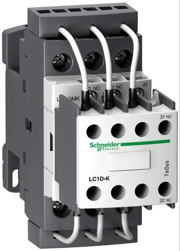 LC1DMK11M7 - TeSys LC1D.K capacitor duty contactor - 3P - 25 kVAR - 415 V - 220 V AC coil