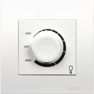 1 Gang 500W Dimmer Switch White Vivace (KB31V500) Schneider