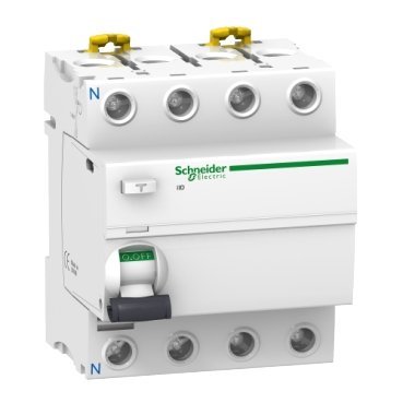 Schneider electric - Acti 9 iID - RCCB - 4P - 40A - 100mA - type AC - A9R12440
